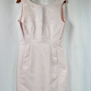 Kate Spade Rose Jacquard Pink Dress, Size 10